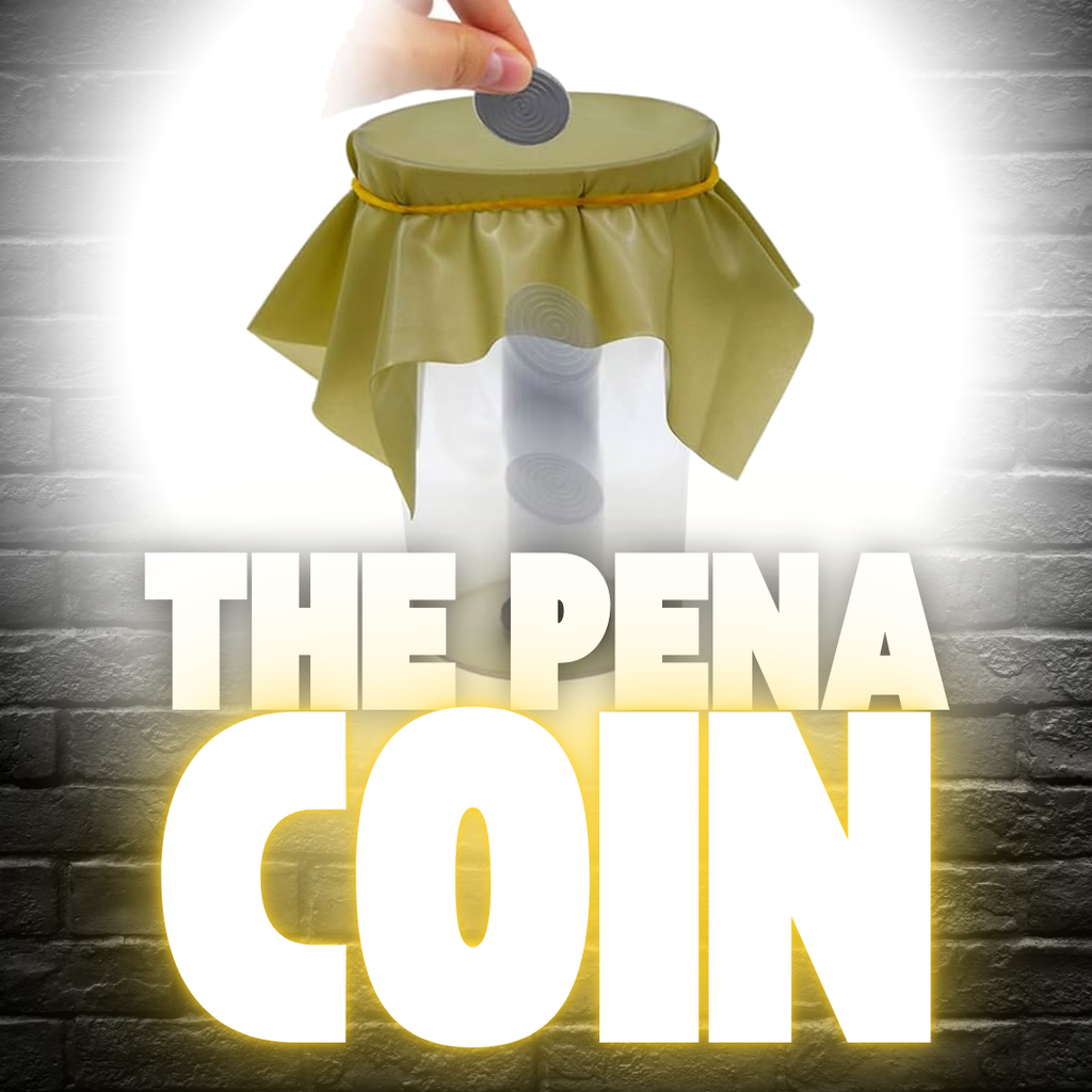 Pena Coin Rubber Trick Magic Shop