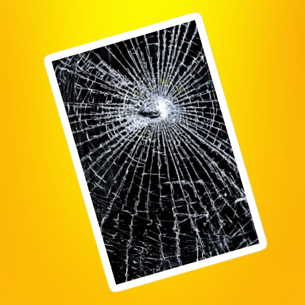 SMASH MOBILE PHONE SCREEN STICKERS