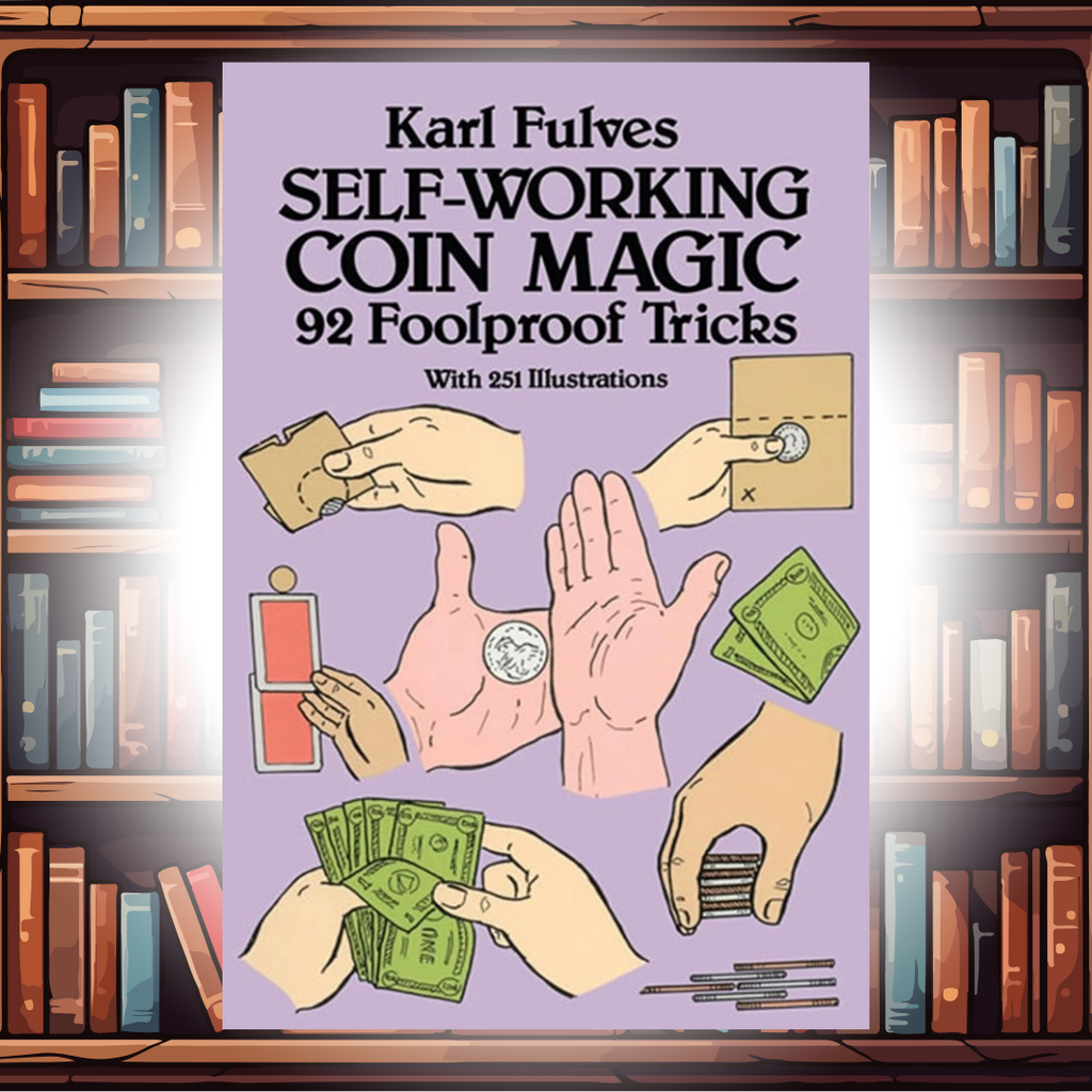 Self Working Coin Magic a book Magic Shop