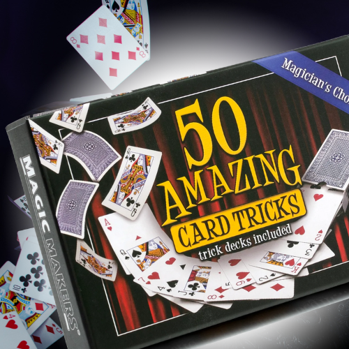 50 AMAZING CARD TRICKS MAGIC SET