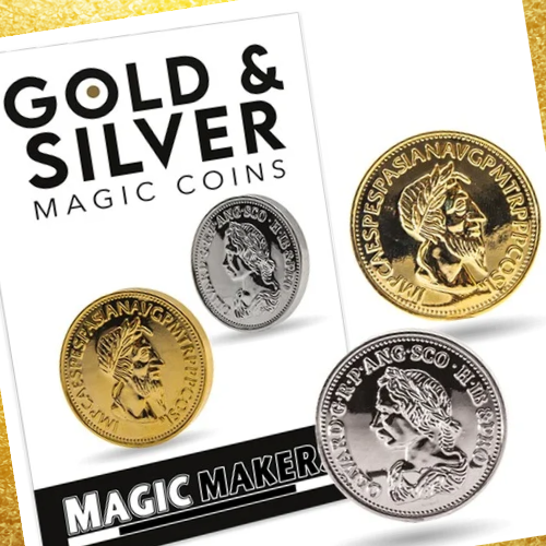 Magic Gold Silver Trick Magi Shop