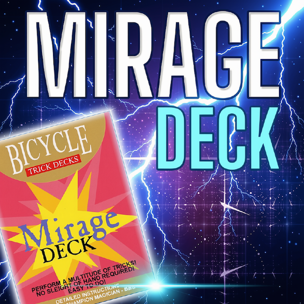MIRAGE DECK CARD TRICK - BLUE BICYCLE MAGIC SHOP AUSTRALIA