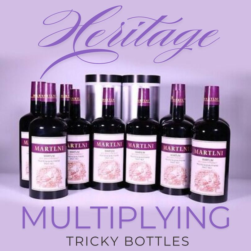 HERITAGE MULTIPLYING BOTTLES