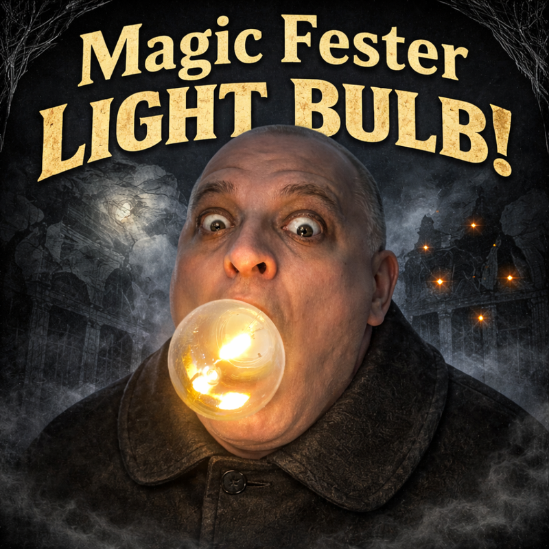 UNCLE FESTER PROP LIGHT BULB AUSTRALIA BUY