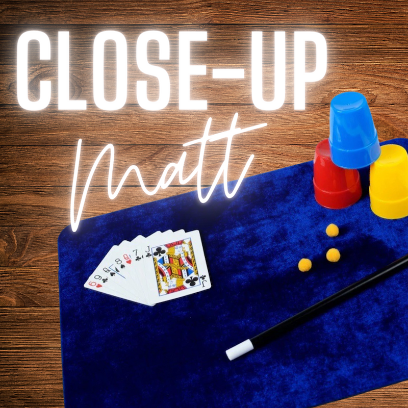 MAGICIAN CLOSE UP MATT - BLUE