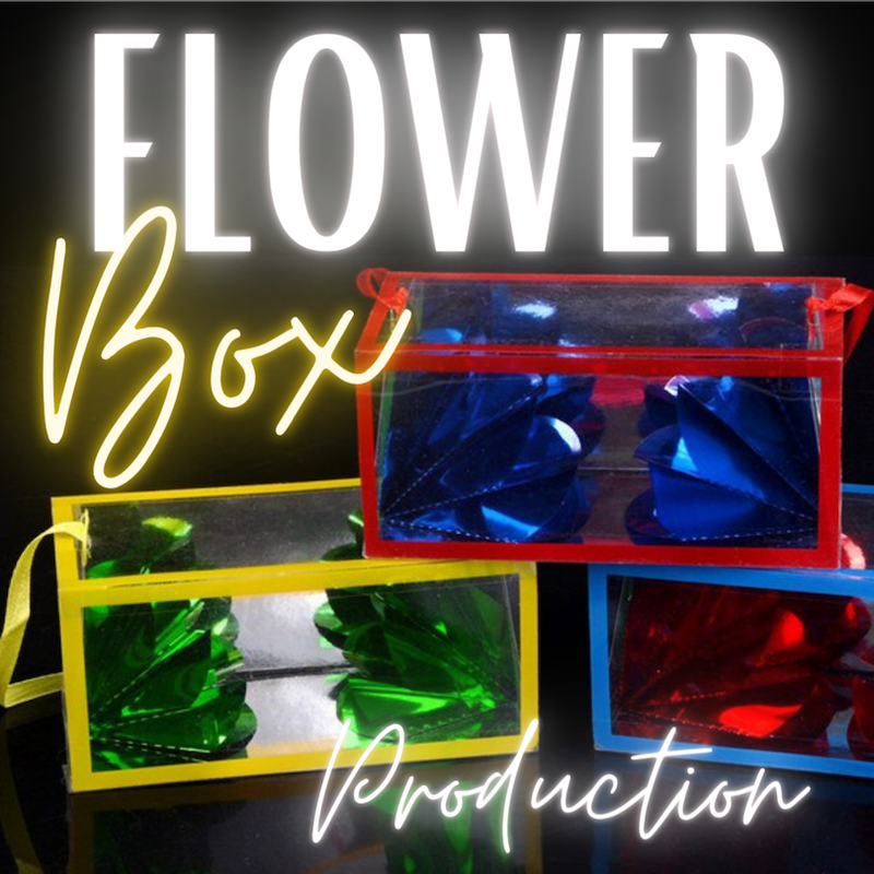 FLOWER BOX PRODUCTION BAG MAGIC TRICK MAGIC SHOP AUSTRALIA