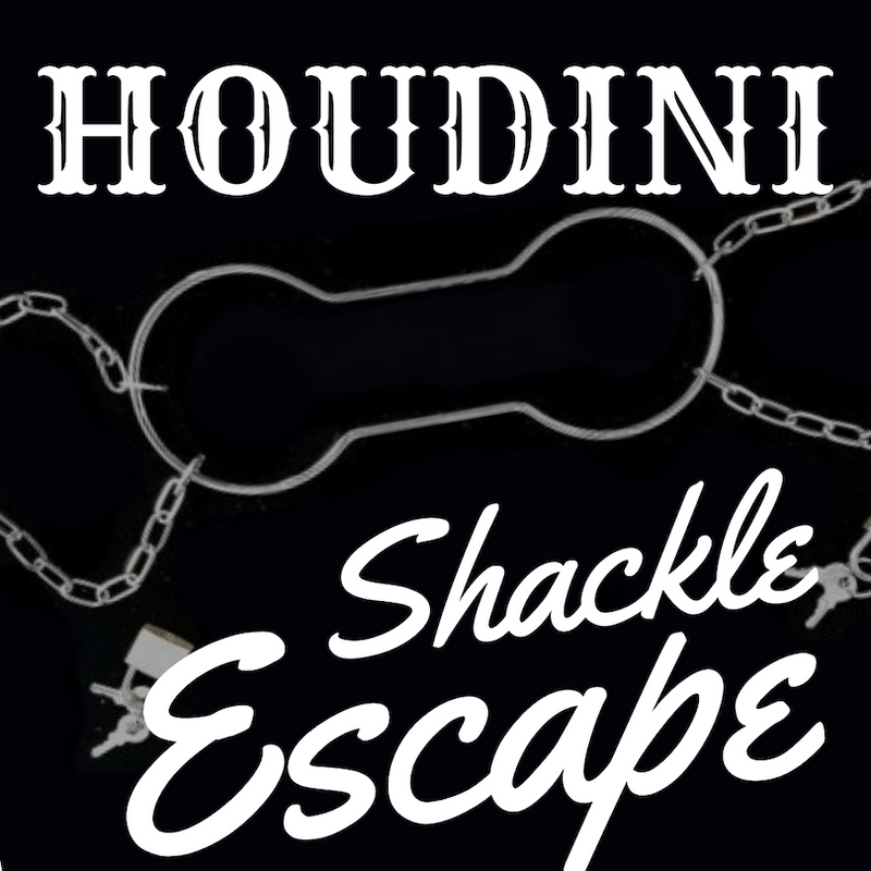 HOUDINI CHAIN SHACKLE ESCAPE MAGIC TRICK