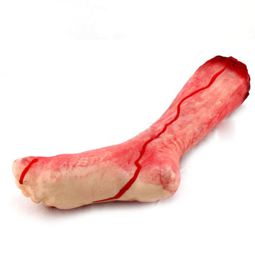 Halloween Gory Fake Leg Prop