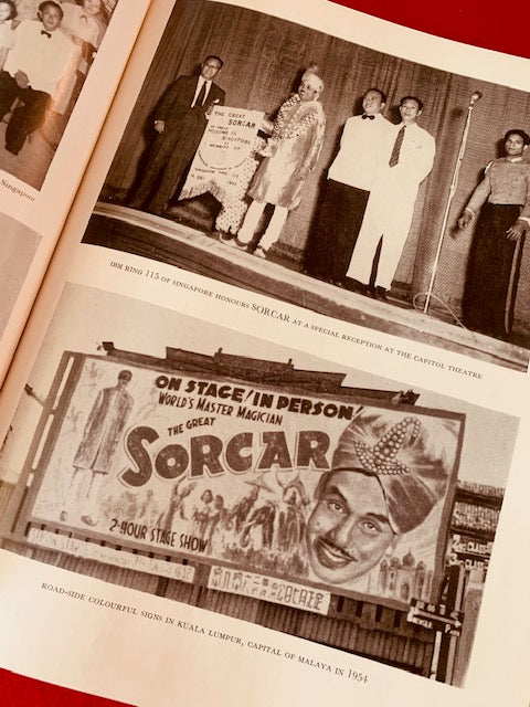THE GREAT SORCAR (AUTOGRAPHED) - BOOK