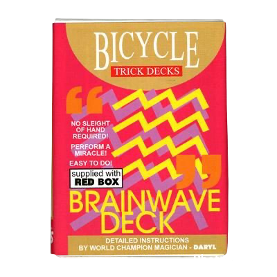 BRAINWAVE CARD TRICK - RED BICYCLE