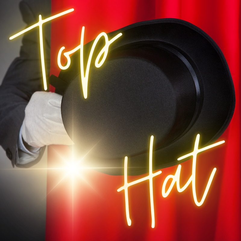 BLACK MAGICIAN PROFESSIONAL TOP HAT