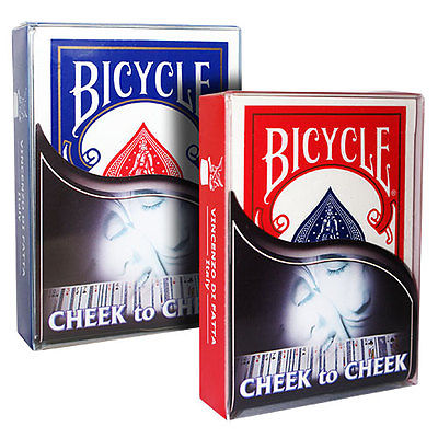 CHEEK TO CHEEK CARD TRICK - RED