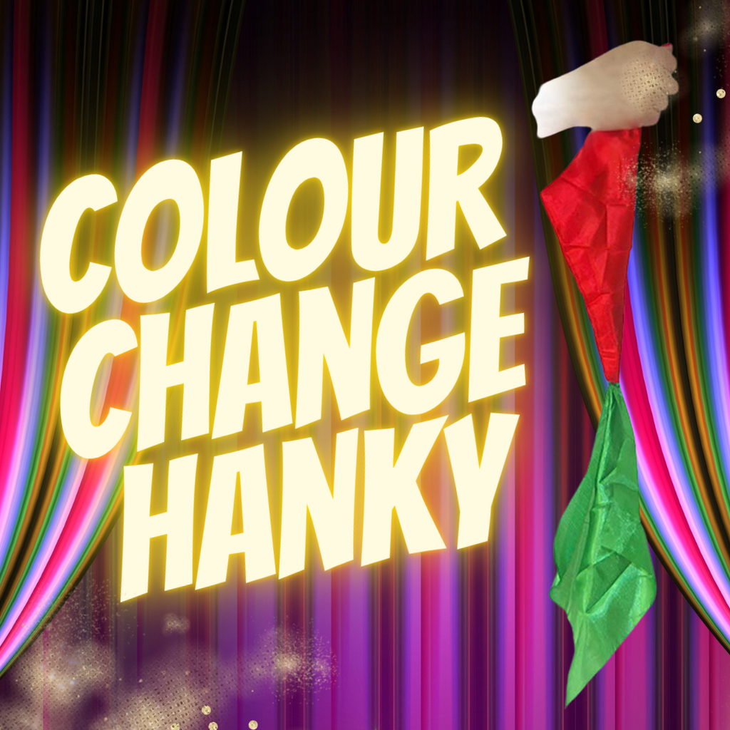 Colour Change Hanky Magic Trick Magic Shop
