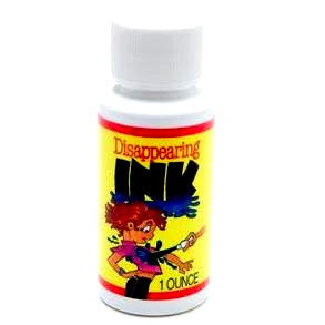 Disappearing Ink Magic Trick