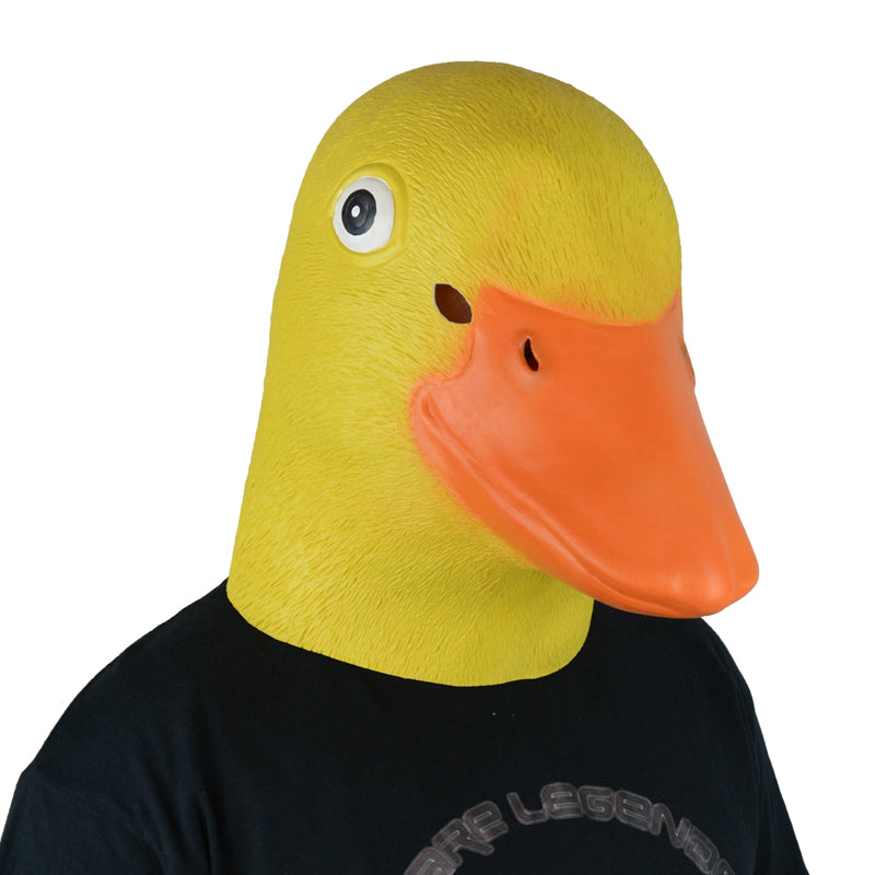 Duck Latex Fancy Dress Mask