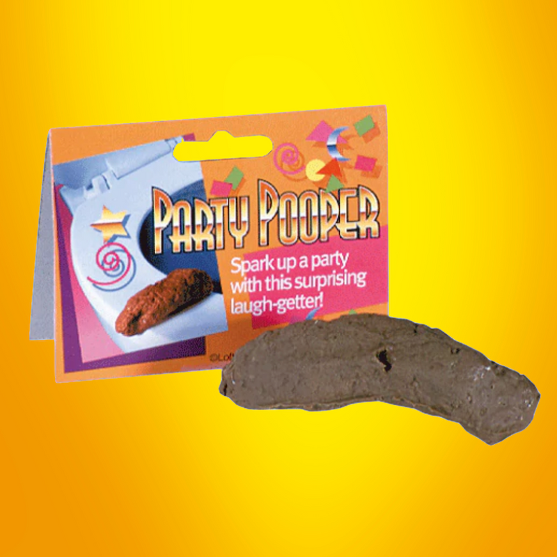 FAKE HUMAN POO JOKE TOY