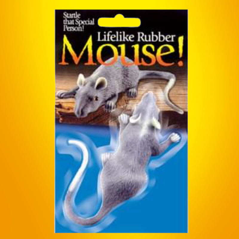 FAKE RUBBER MOUSE TOY