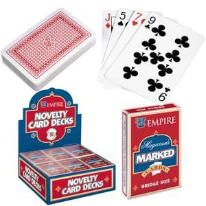 MARKED TRICK PLAYING CARDS