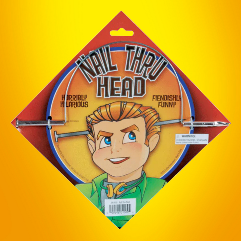 NAIL THRU HEAD JOKE TOY