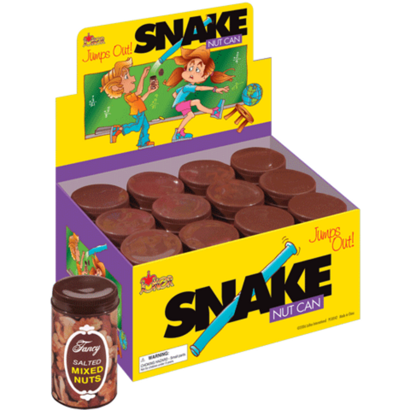 Mixed Nuts Snake Can Joke Toy