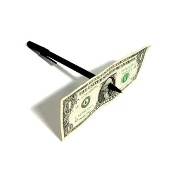 Pen Thru Bill Trick