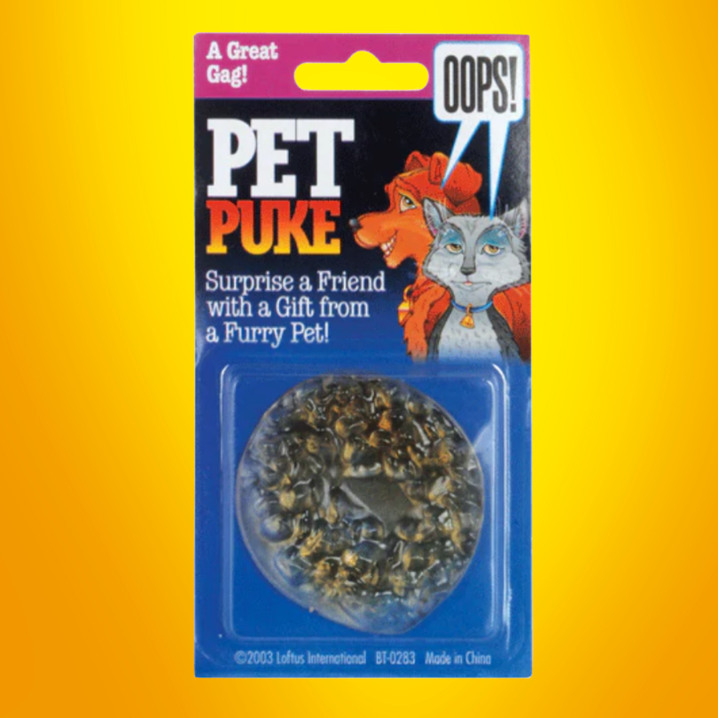 PET PUKE JOKE TOY
