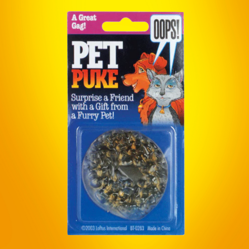 PET PUKE JOKE TOY