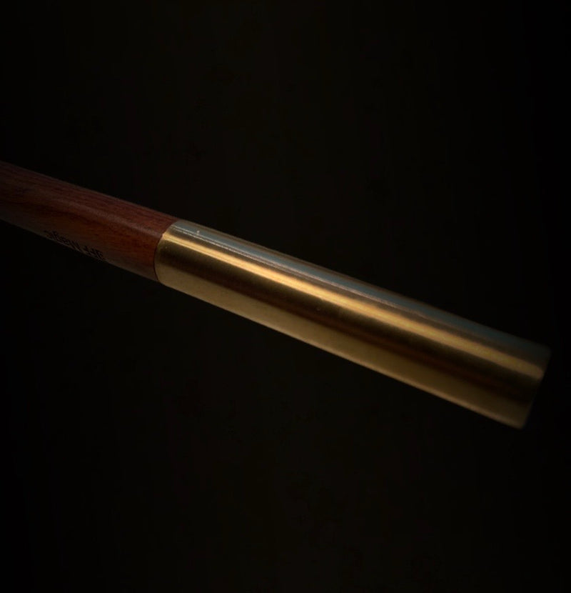 Pro Magician Timber Wand With Brass