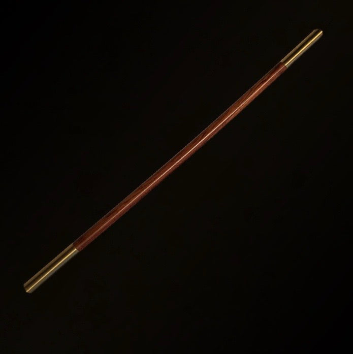Pro Magician Timber Wand With Brass