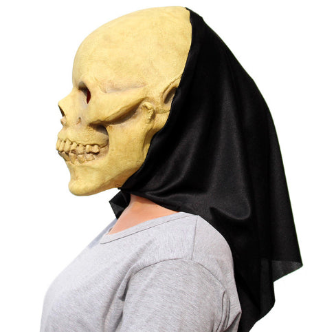 HOODED SKULL - LATEX MASK