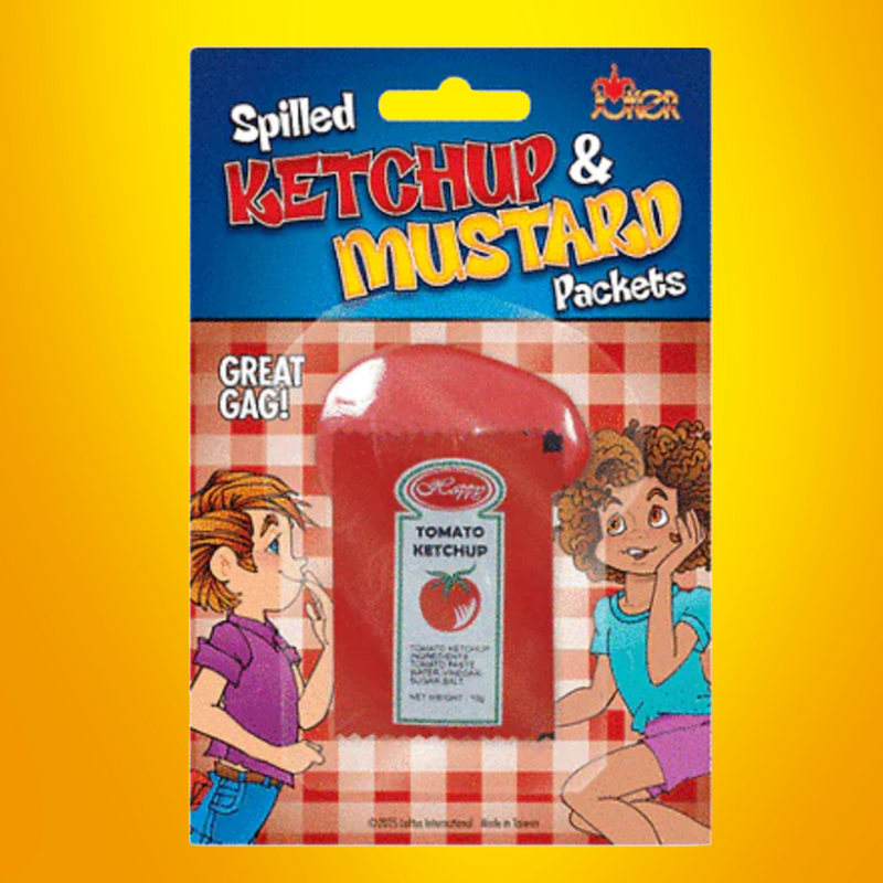 SPILLED KETCHUP SAUCE