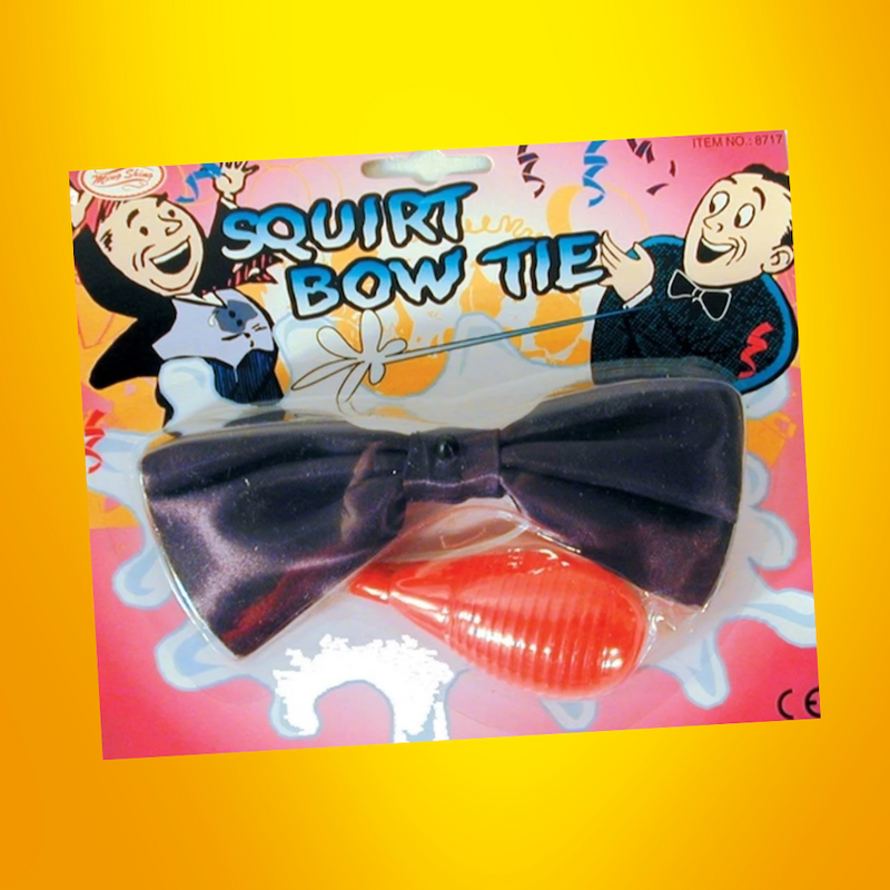 SQUIRT BOW TIE JOKE TOY