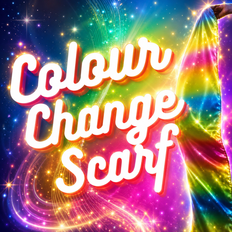 COLOUR CHANGING SCARF MAGIC TRICK MAGIC SHOP AUSTRALIA