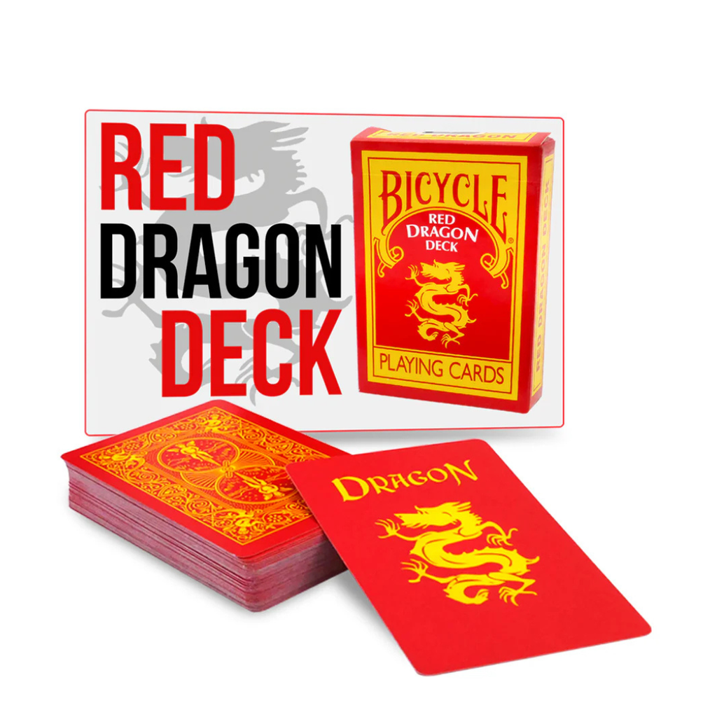 RED DRAGON | BICYCLE POKER DECK