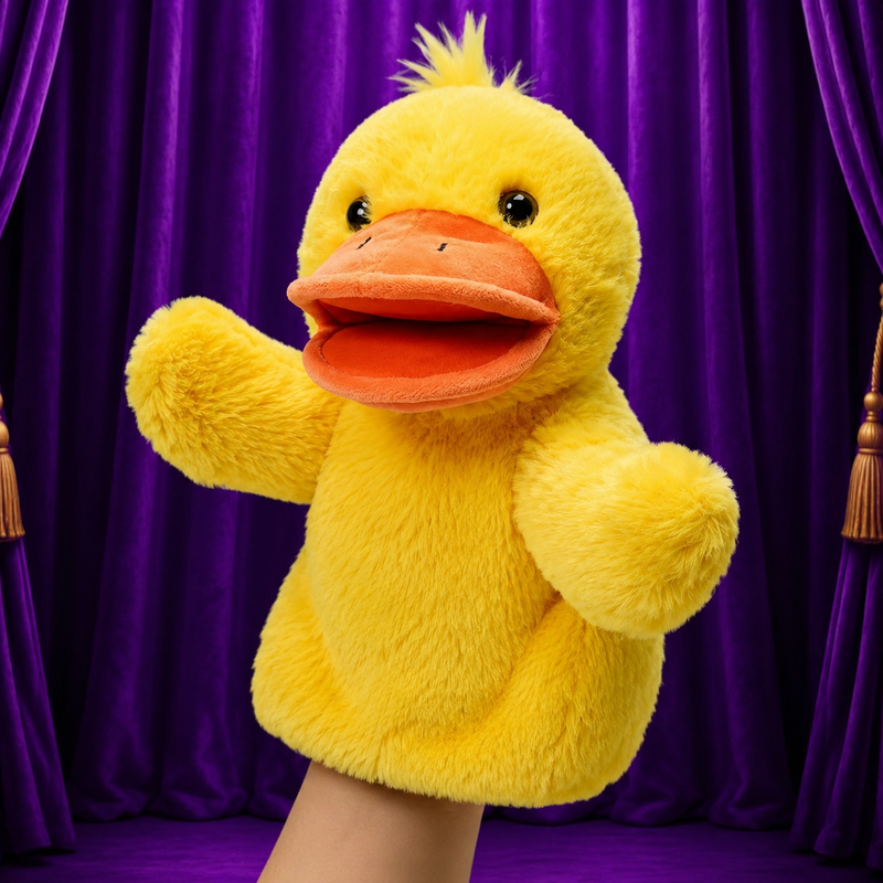 DOTTIE DUCK HAND PUPPET - PUPPET SUPPLIES AUSTRALIA