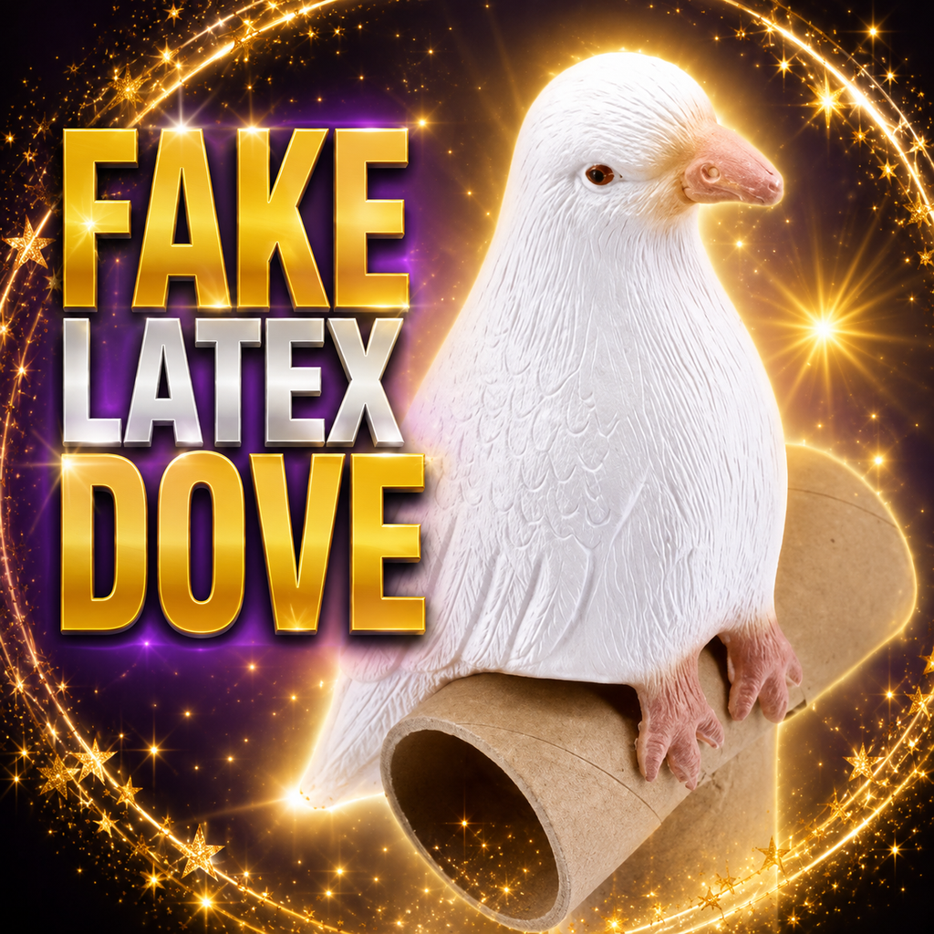 FAKE LATEX DOVE MAGICIAN TRICK MAGIC SHOP AUSTRALIA
