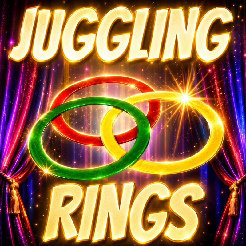 PRO JUGGLING RINGS - SET OF 3