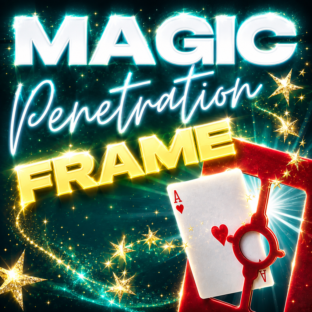 MAGIC PENETRATION FRAME MAGIC TRICK MAGIC SHOP AUSTRALIA