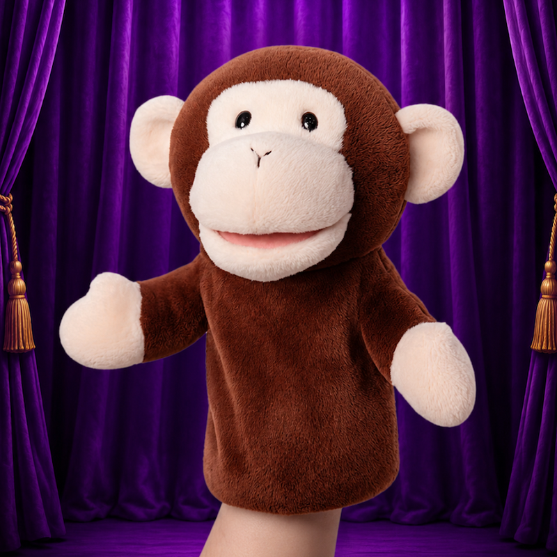 Monkey Hand Puppet