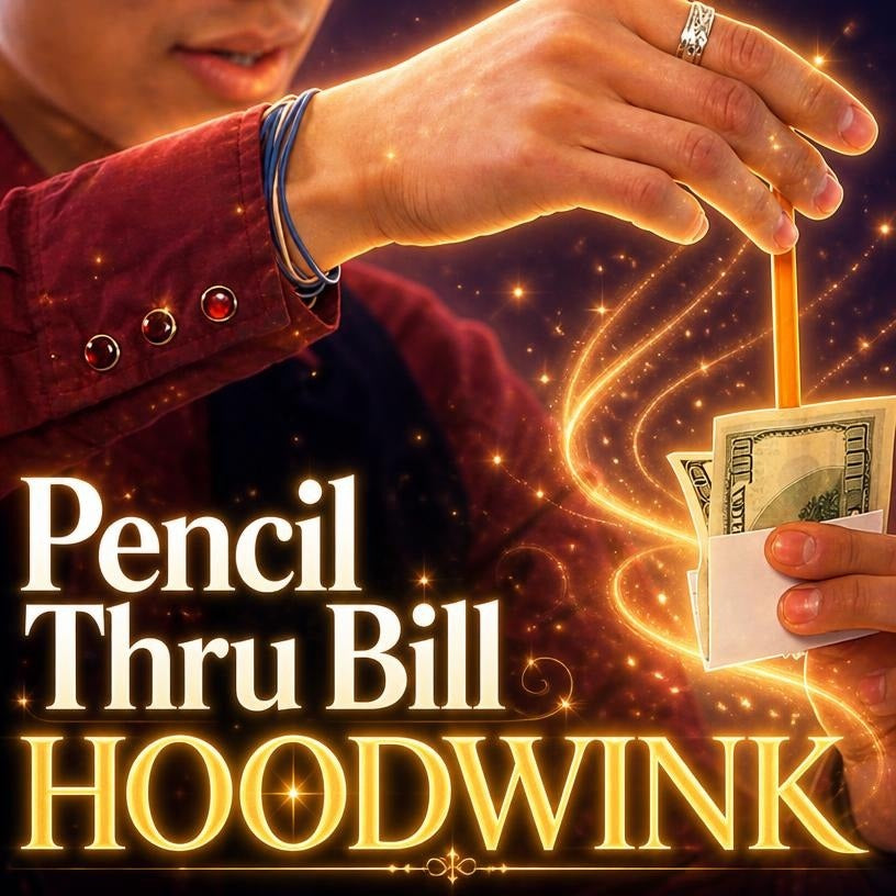 HOODWINK PENCIL THRU BILL MAGIC TRICK MAGIC SHOP AUSTRALIA