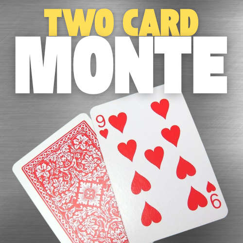 Two Card Monte Cards Trick Magic Shop Australia 