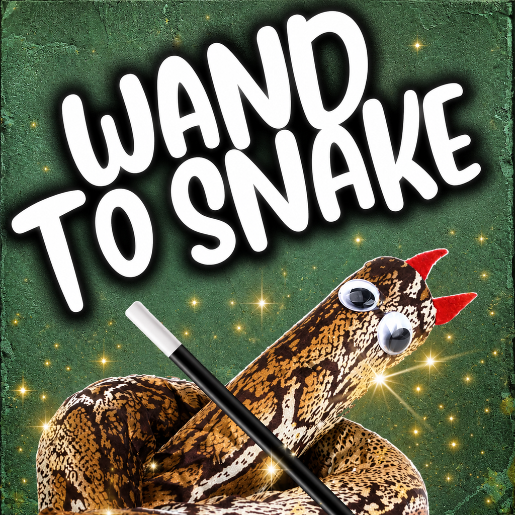 WAND TO SNAKE MAGIC TRICK MAGIC SHOP AUSTRALIA