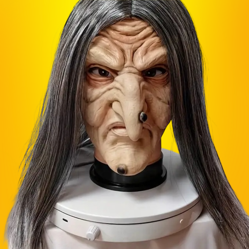 Witch Latex Halloween Mask