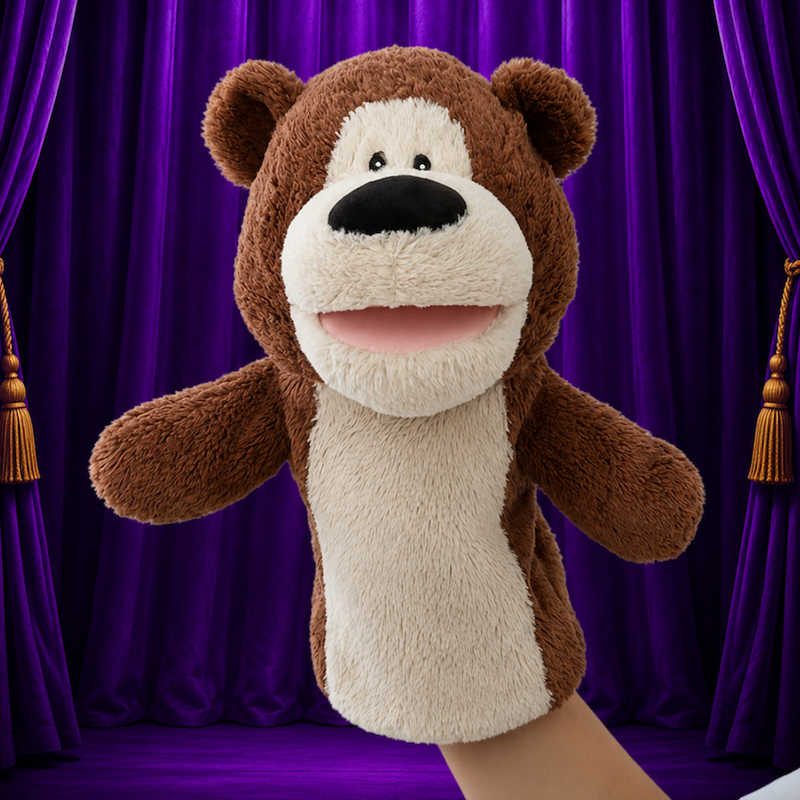 BEAR HAND PUPPET