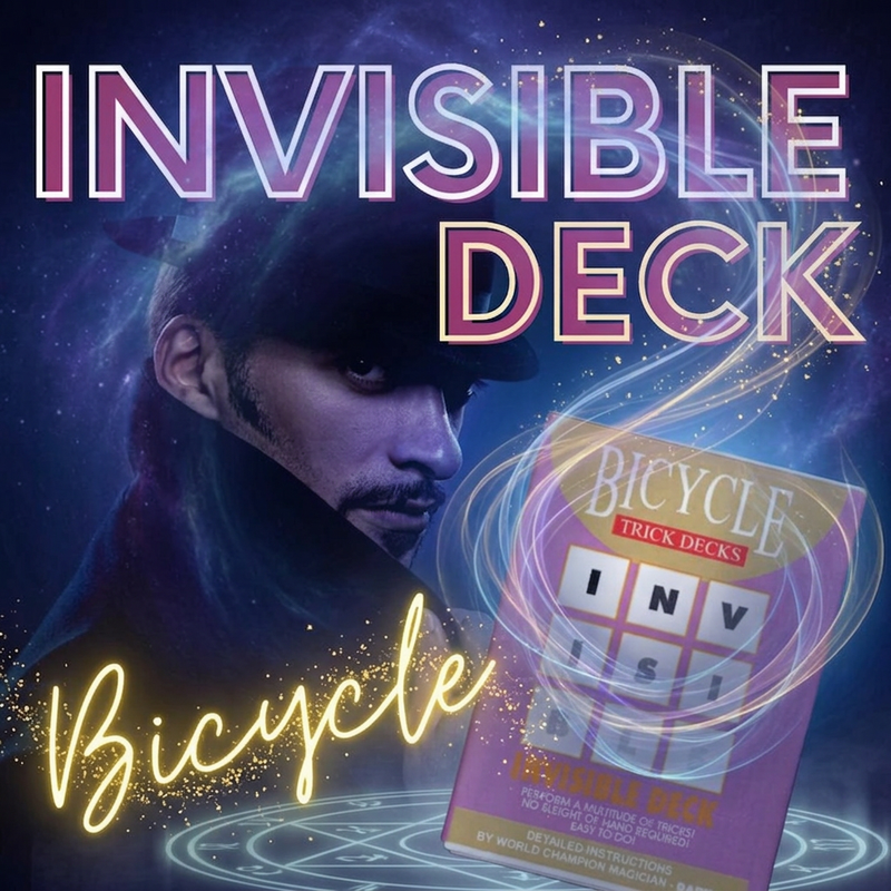INVISIBLE DECK CARD TRICK - RED BICYCLE