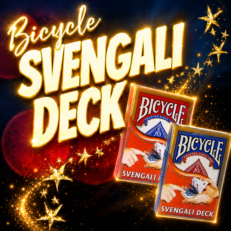 SVENGALI DECK CARD TRICK - RED BICYCLE