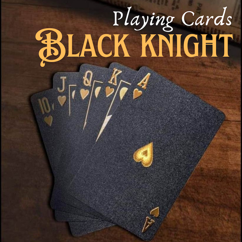 BLACK KNIGHT PLAYING CARDS