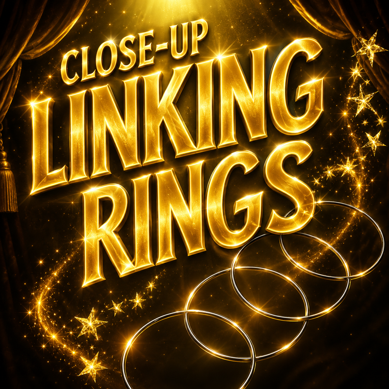 CLOSE UP CHINESE LINKING RINGS
