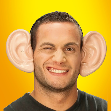 Jumbo Fake Ears Toy Joke