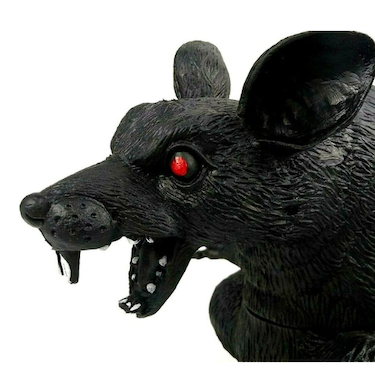 JUMBO FAKE RAT HORROR PROP